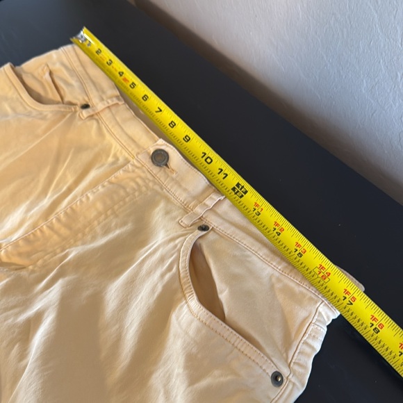 Talbots Women’s stretch yellow jeans size 14 - Picture 10 of 12